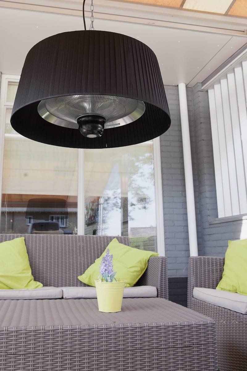 Sunred Artix Hängende Terrassenheizung 1800 Schwarz