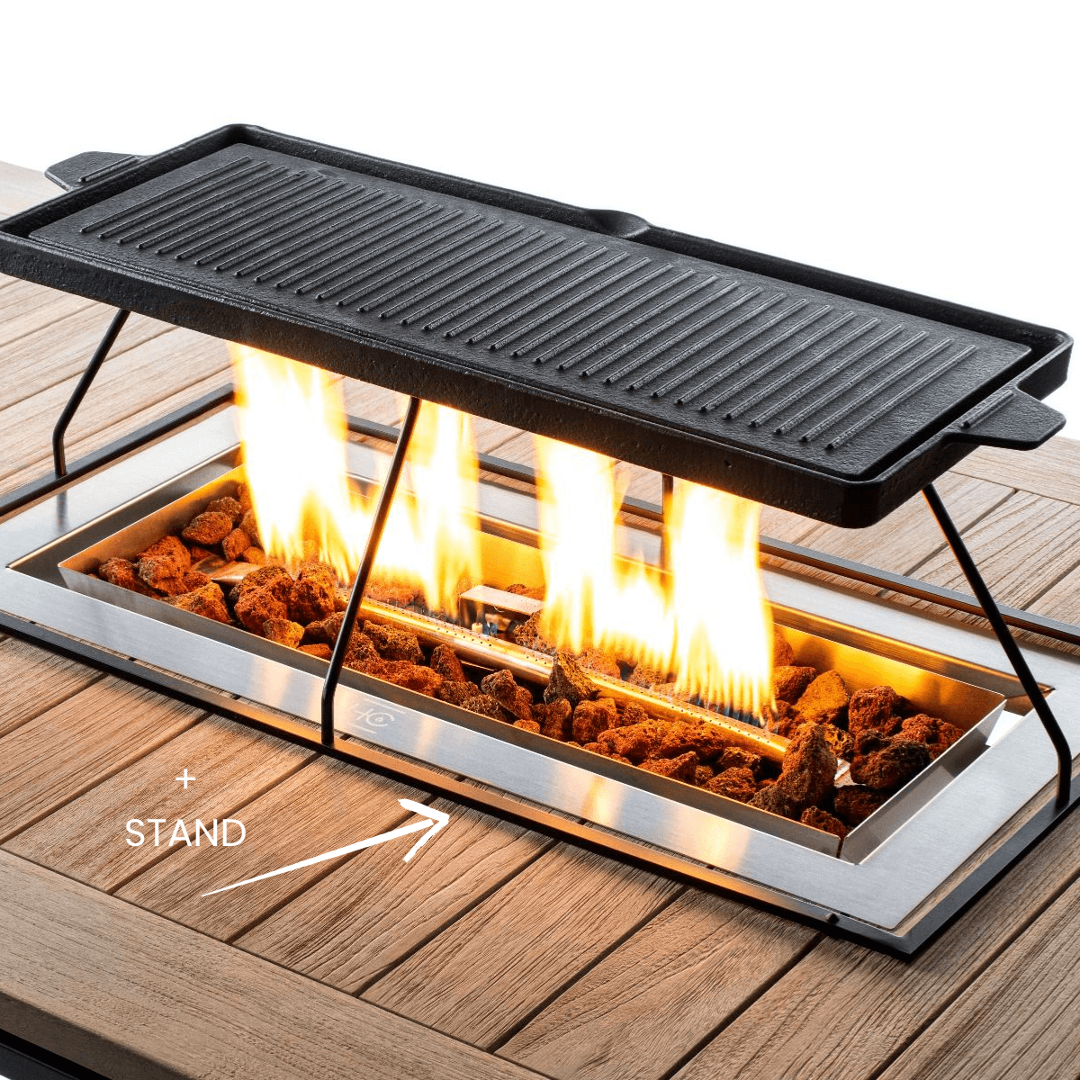 Happy C. Grillplatte Rechteckig