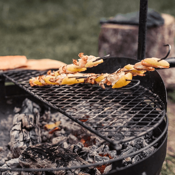 Barebones Cowboy Feuerstelle Grillrost 30′