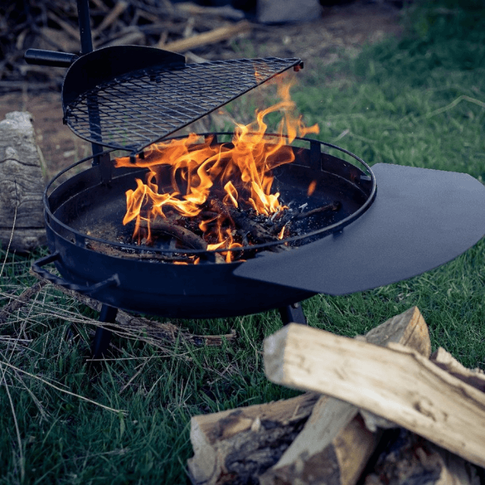 Barebones Cowboy Feuerkorb Grill System Klein