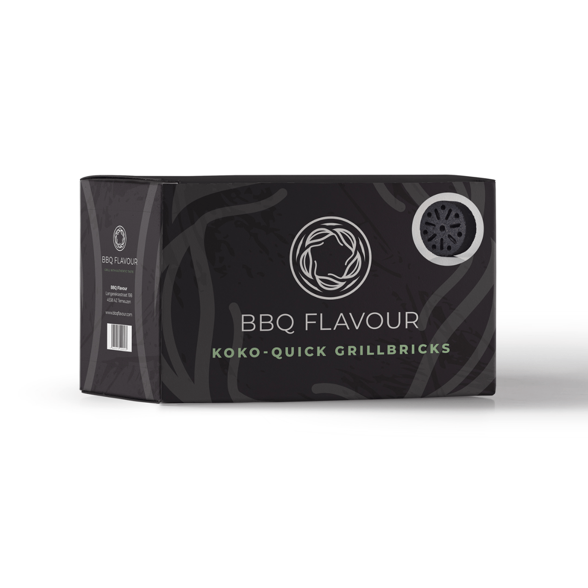 BBQ Flavour Kokosbriketts (4 Stück)