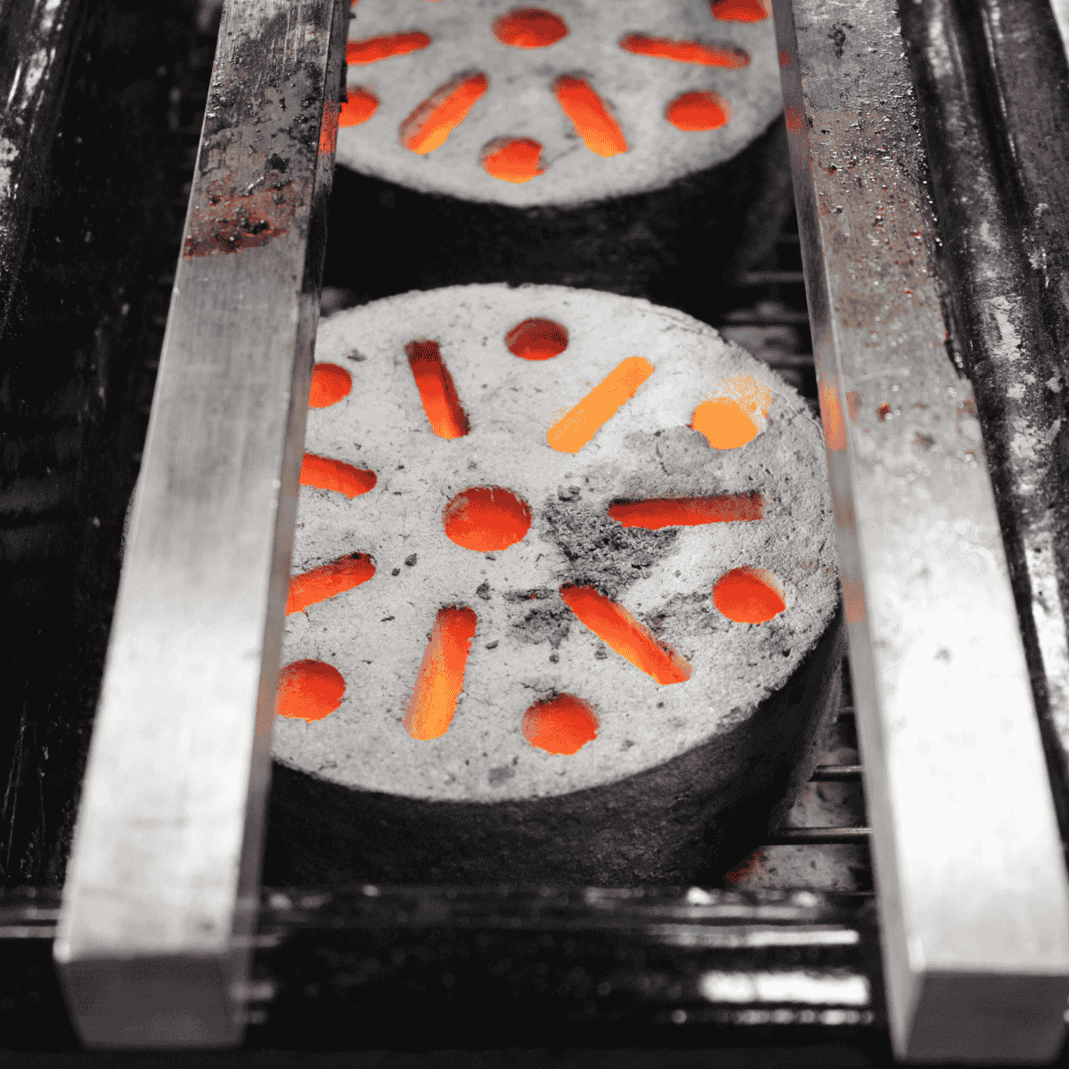 BBQ Flavour Kokosbriketts (4 Stück)