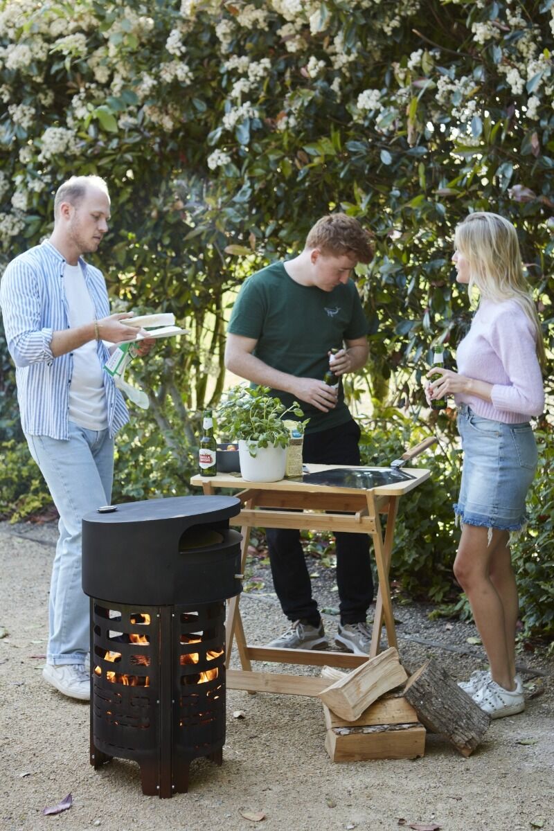  Barbecook-Pizzaofen für Jules und Nestor