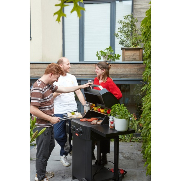 Barbecook E-Luca Elektrogrill mit Beistelltischen