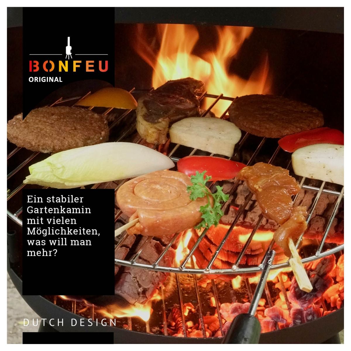 BonFeu BonBono Schwarz Terrassenofen BonFeu BonBono Schwarz Terrassenofen