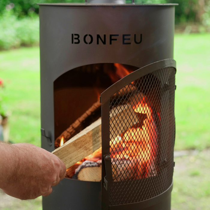 BonFeu BonGiano LP Schwarz Terrassenofen