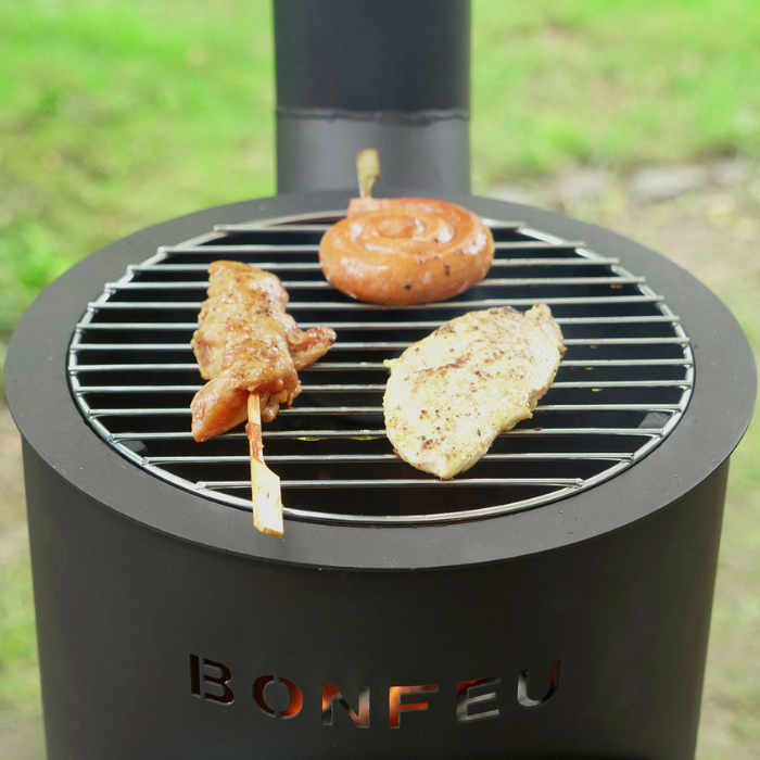 BonFeu BonGiano LP Schwarz Terrassenofen