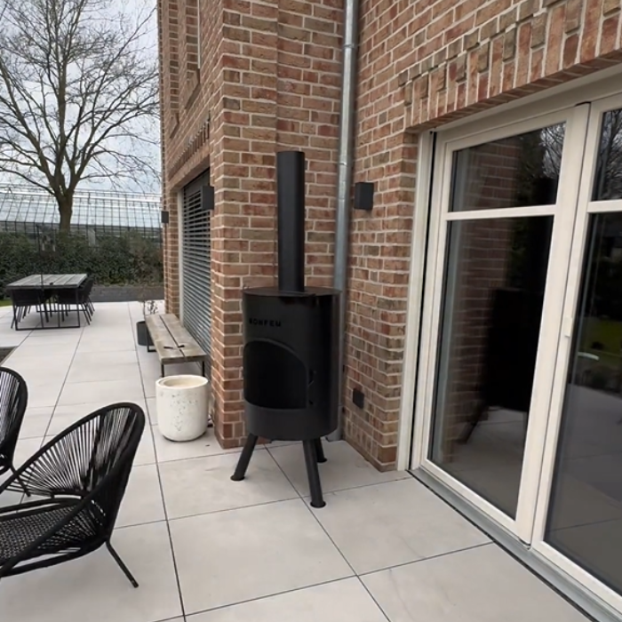 BonFeu BonTon 60 Schwarz Terrassenöfen