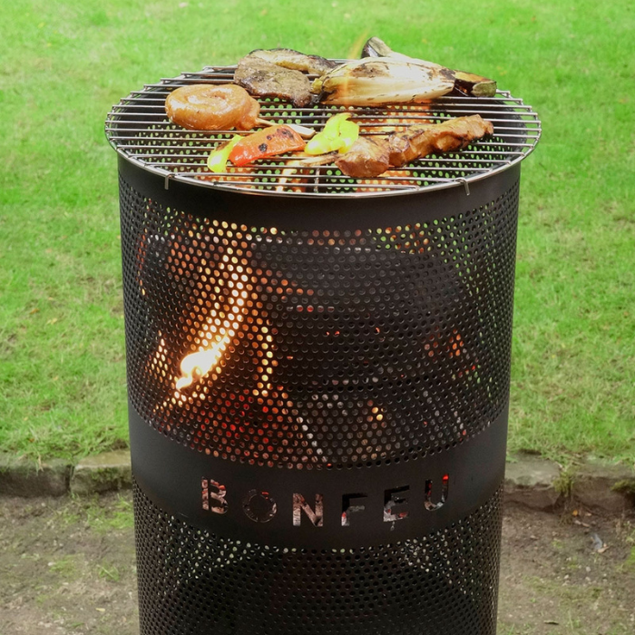 BonFeu BonVes 34 Schwarz Feuerkorb