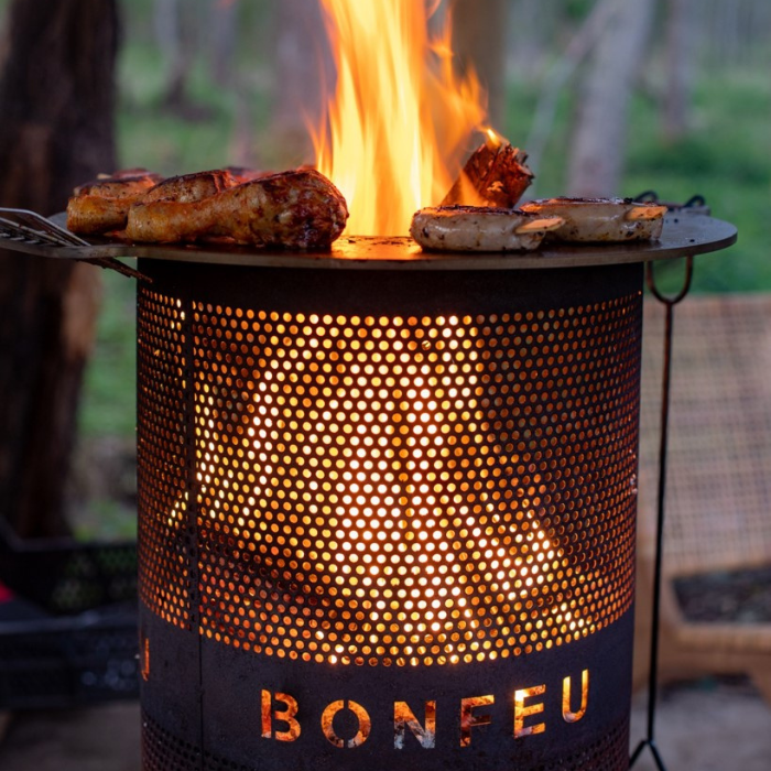 BonFeu BonVes 34 Schwarz Feuerkorb