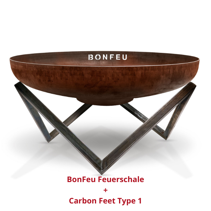 BonFeu Feuerschale Ø 80 cm CortenStahl