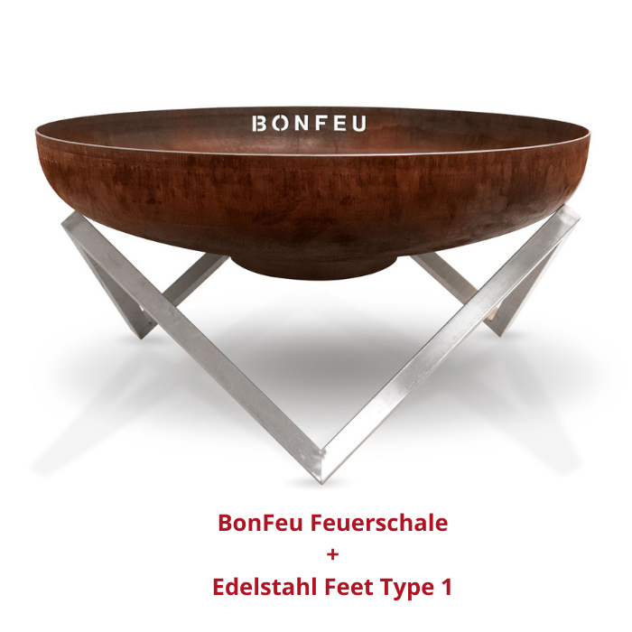 BonFeu Feuerschale Ø 80 cm CortenStahl
