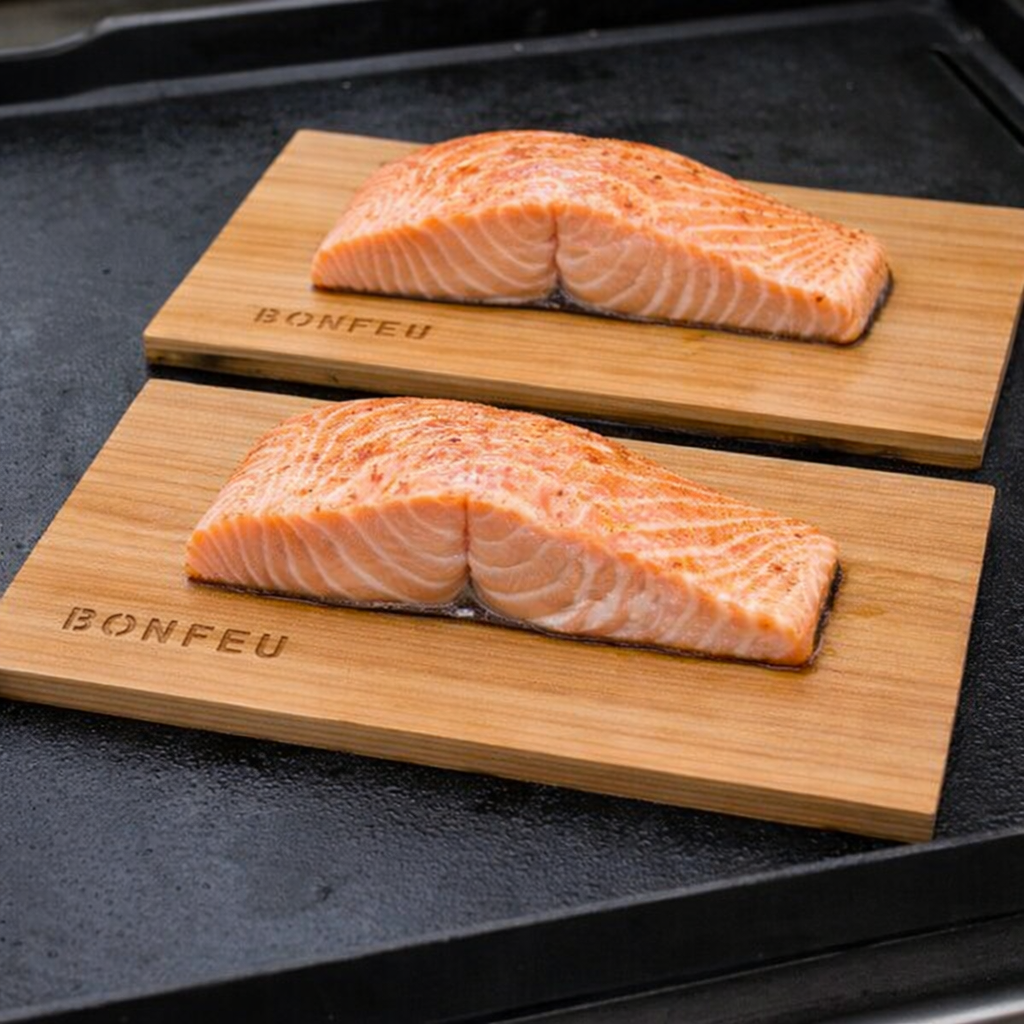 BonFeu FlavorBoard Zedernholz Räucherbretter (2 Stück)