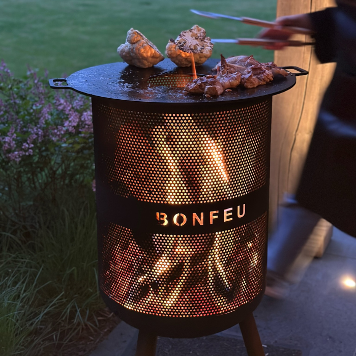 BonFeu BonVes 45 Schwarz Feuerkorb