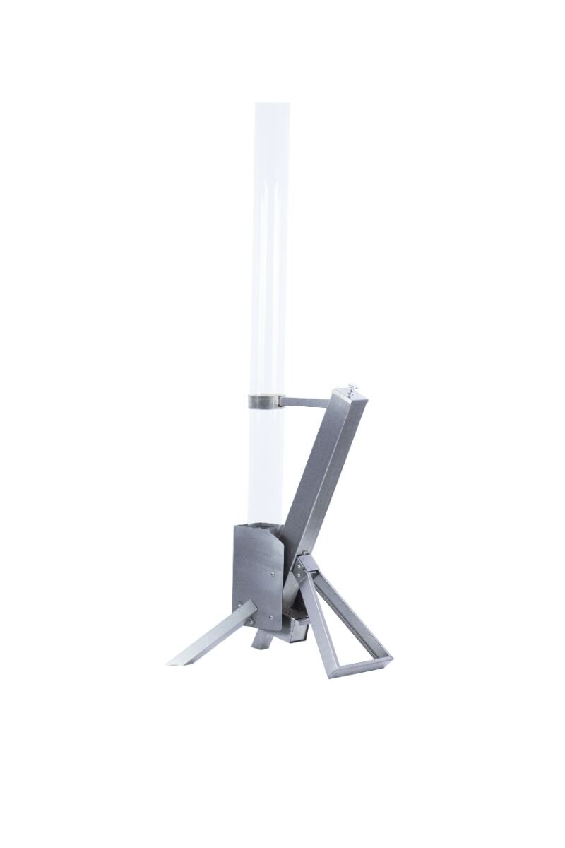 Green Flame Lounge Pellet-Kamin aus Edelstahl