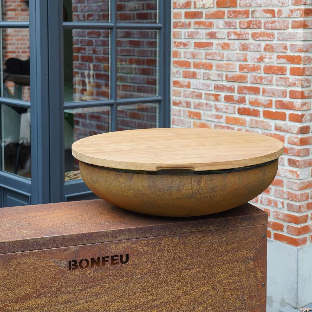 BonFeu BonTeak Tischplatte für BonBiza