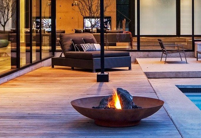 FORNO Feuerschale CortenStahl 80 │