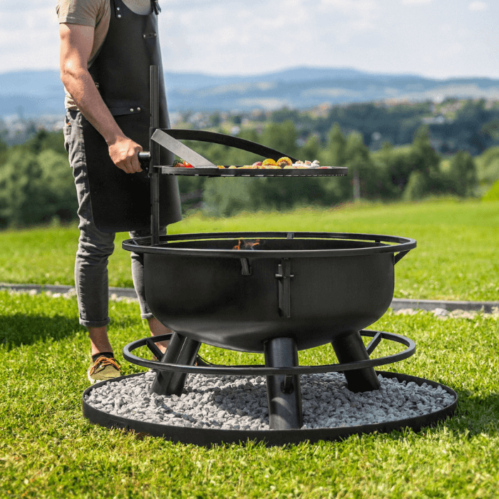 CookKing Bodenplatte für Feuerschale und Deko-Steine