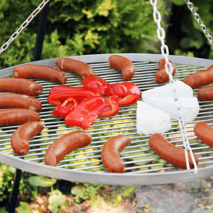 CookKing Edelstahl Grillrost ø 80 cm