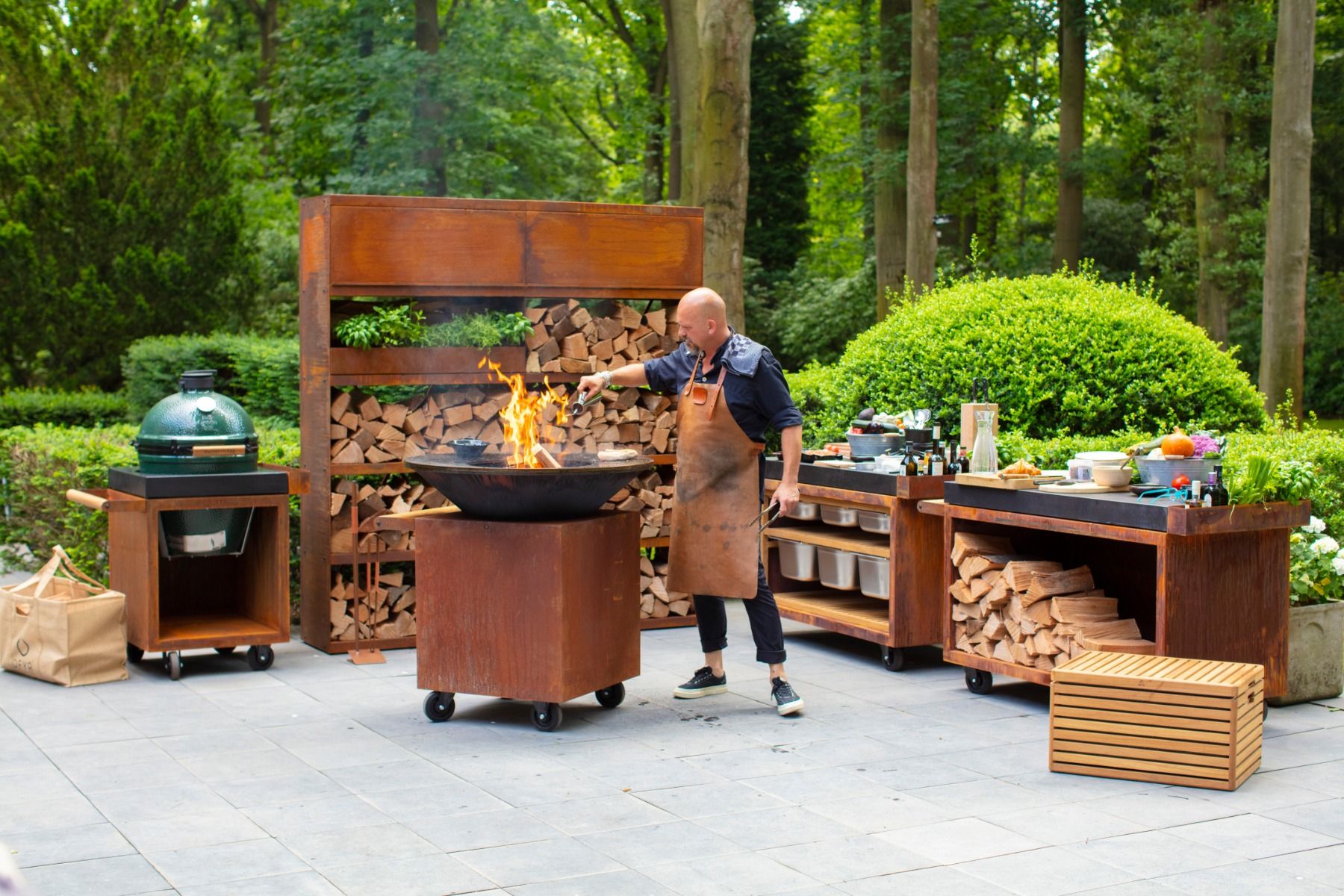 OFYR Kamado Tisch 65 PRO BGE
