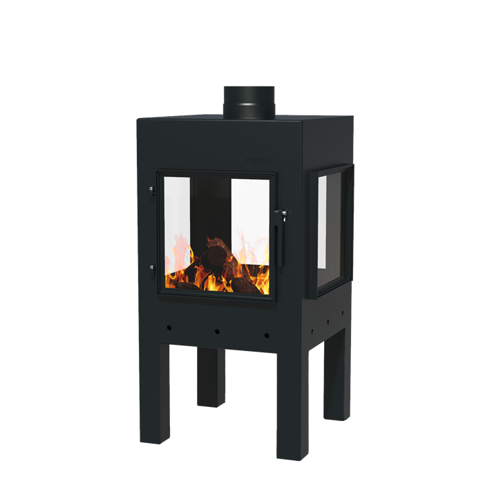 FORNO Terrassenöfen Digna XL Schwarz