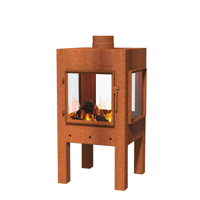FORNO Terrassenöfen Digna XL CortenStahl