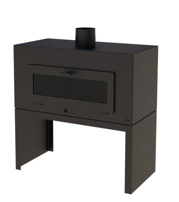 FORNO Terrassenöfen Enok Schwarz