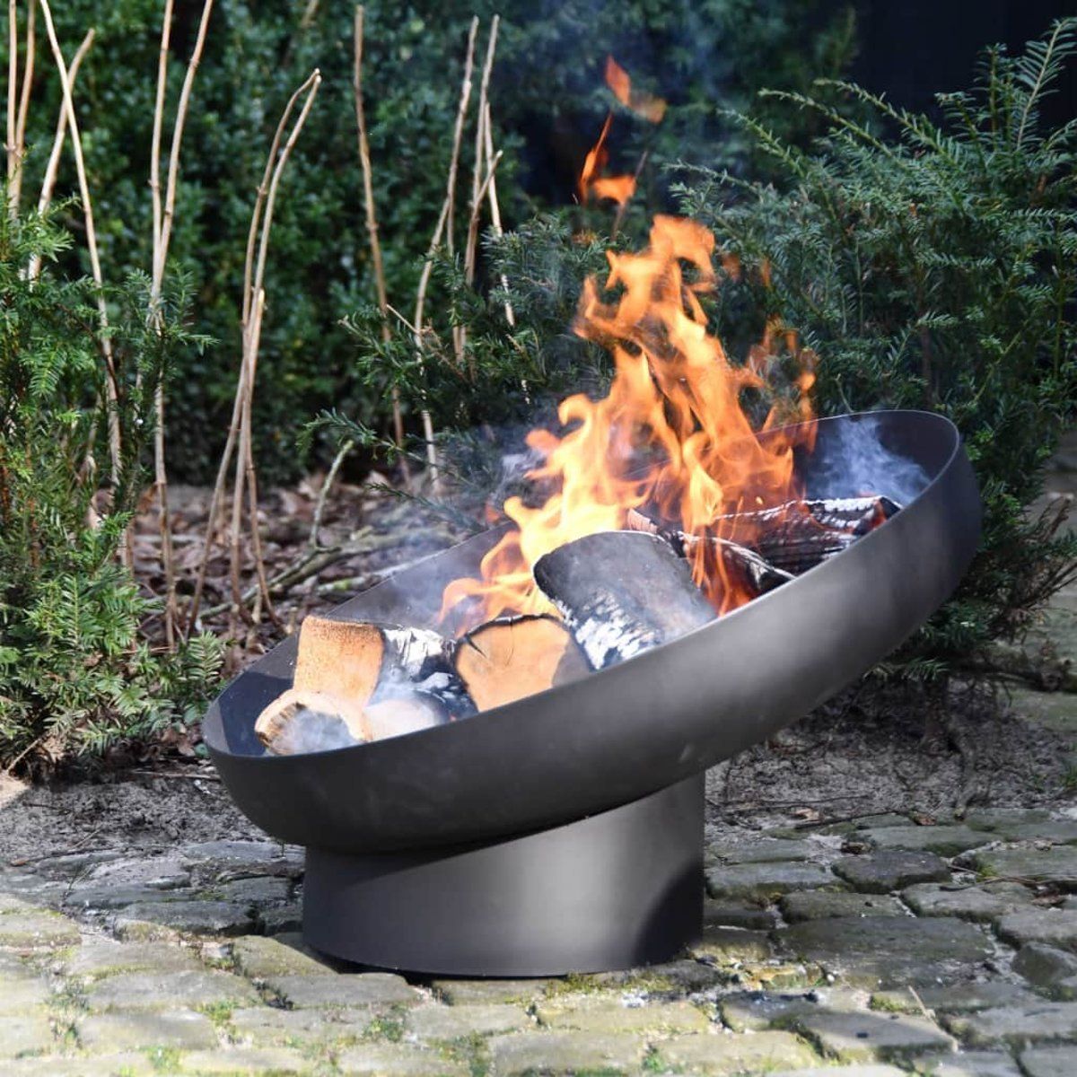 Esschert Geneigter Feuerschale Stahl