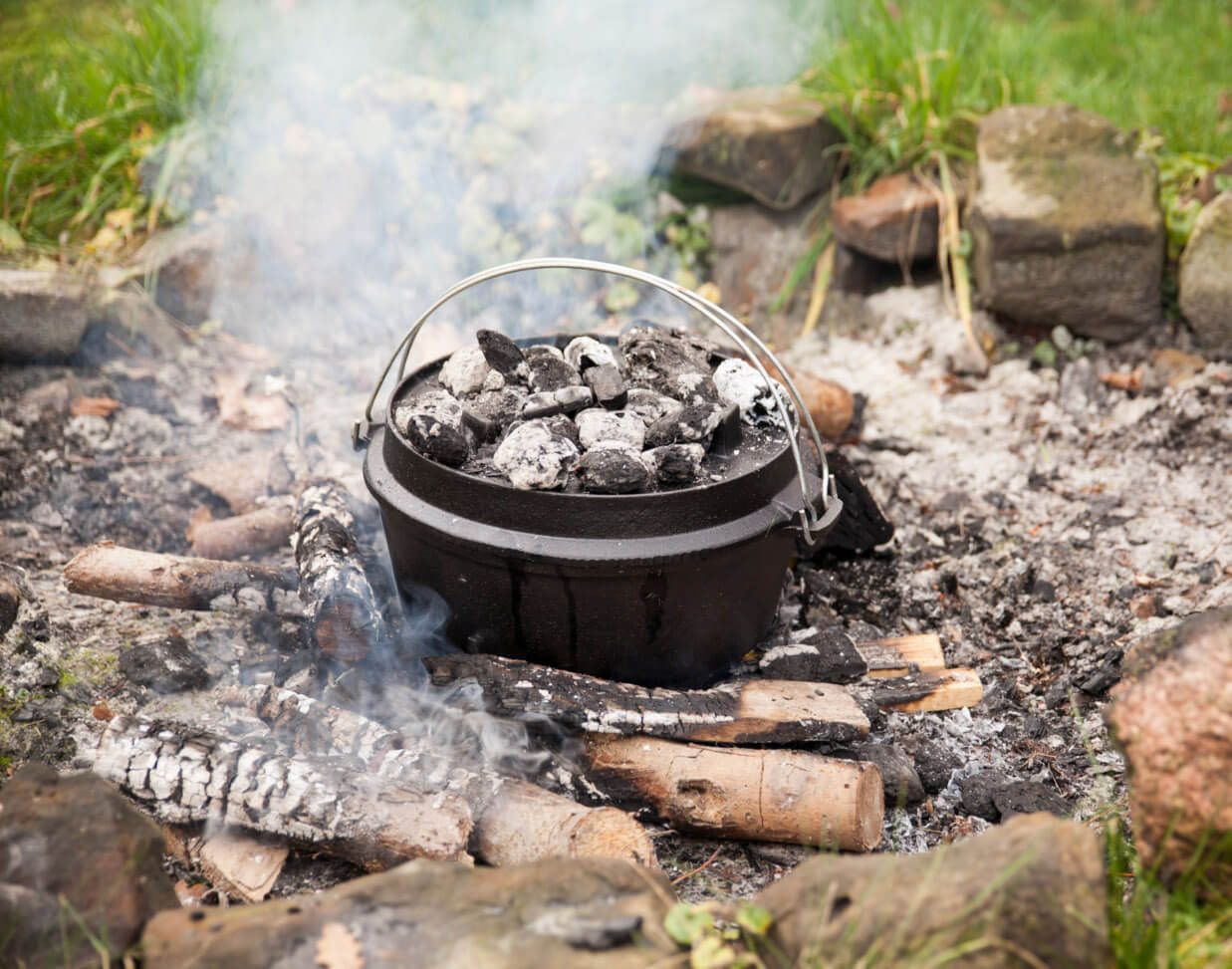 Esschert Lagerfeuer-Kochset (7-teilig)