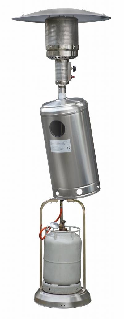 Gasheater Eurom THG12000 Edelstahl