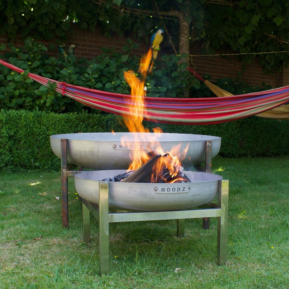MOODZ Feuerschale Edelstahl Ø100 cm