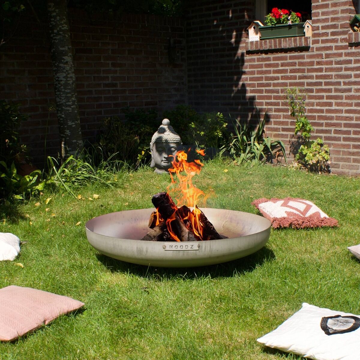 MOODZ Feuerschale Edelstahl Ø100 cm