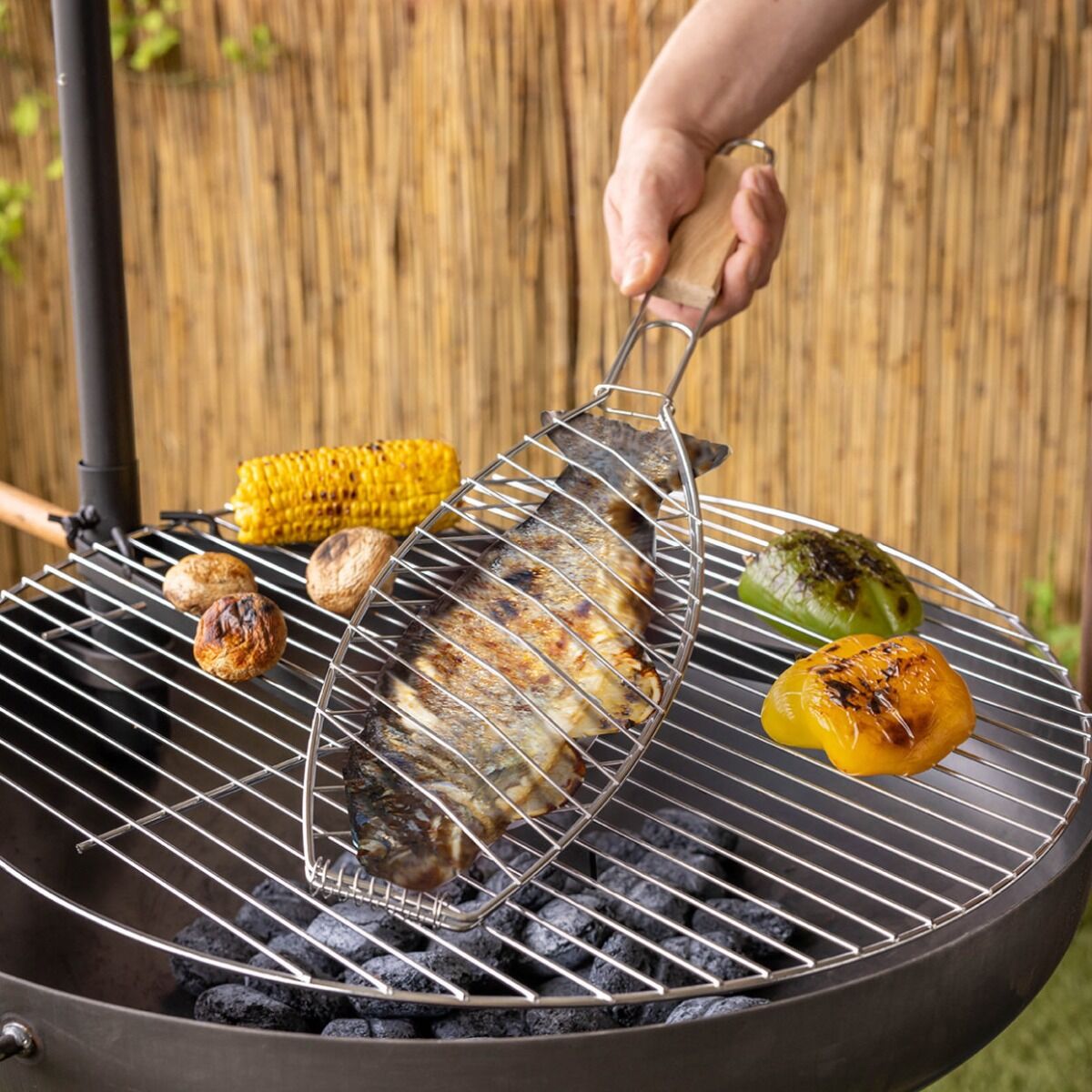 Esschert Fischhalter Barbecue