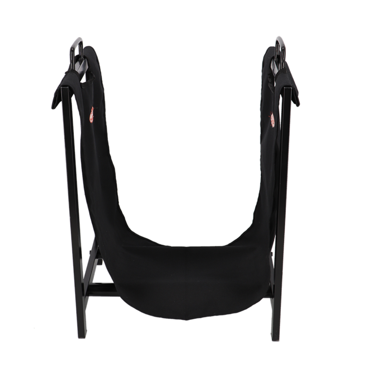 Esschert Kaminholztasche Schwarz mit Halter