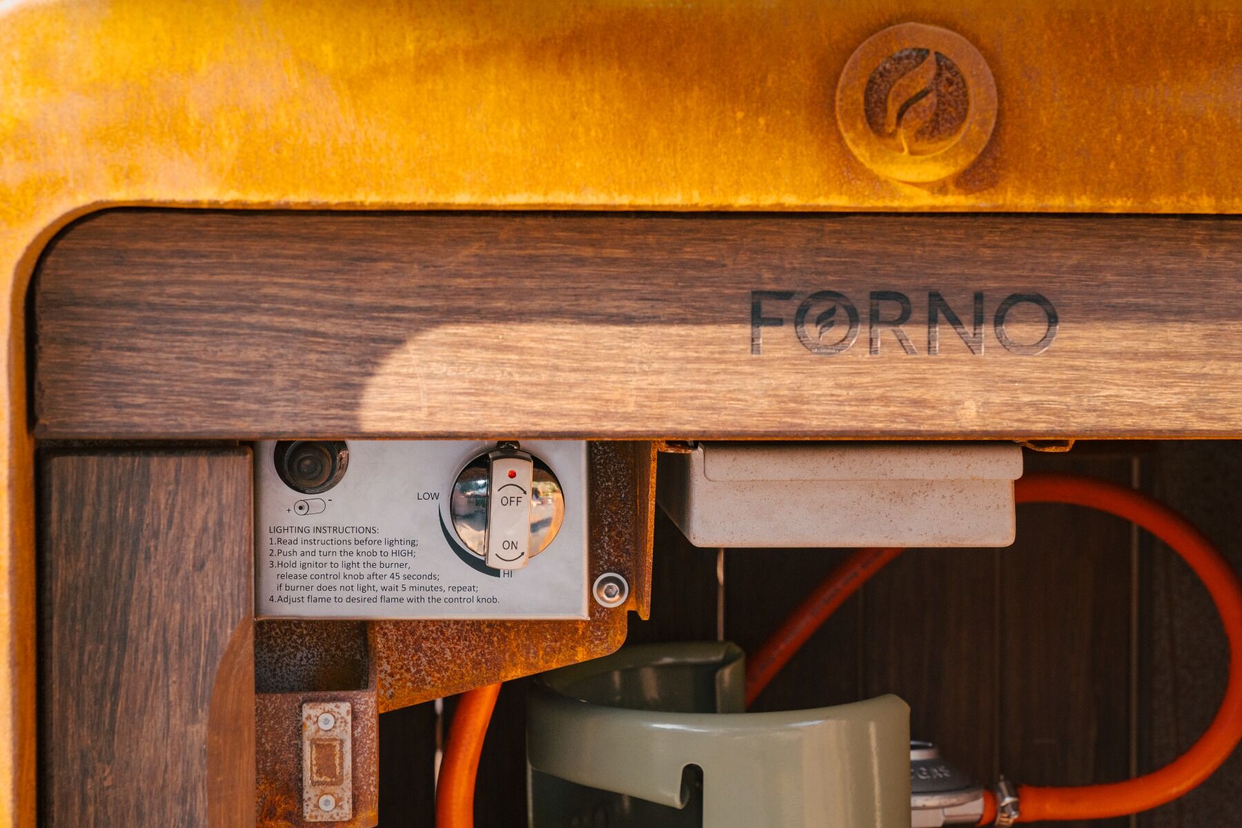 FORNO Gasgrill SEARE Halo Piezo Ø100 cm 