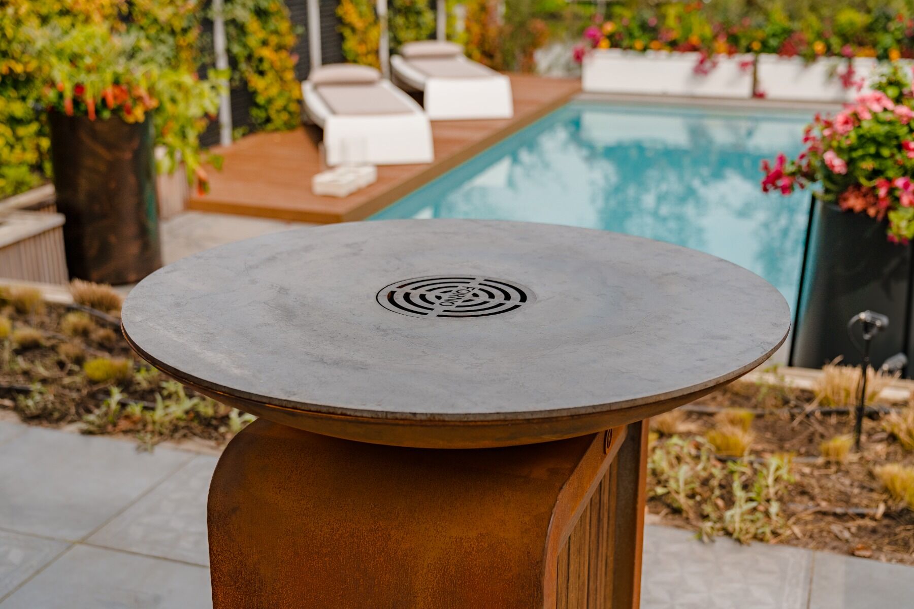 FORNO Gasgrill SEARE Halo Piezo Ø100 cm 