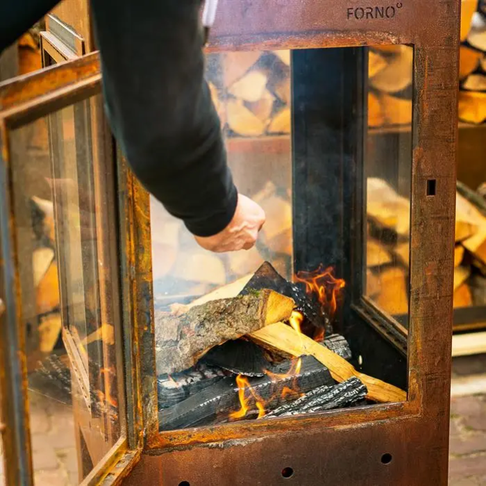 FORNO Terrassenöfen Digna CortenStahl
