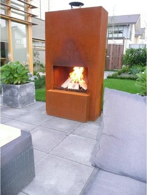 GardenMaxX Pinacate Corten Terrassenofen