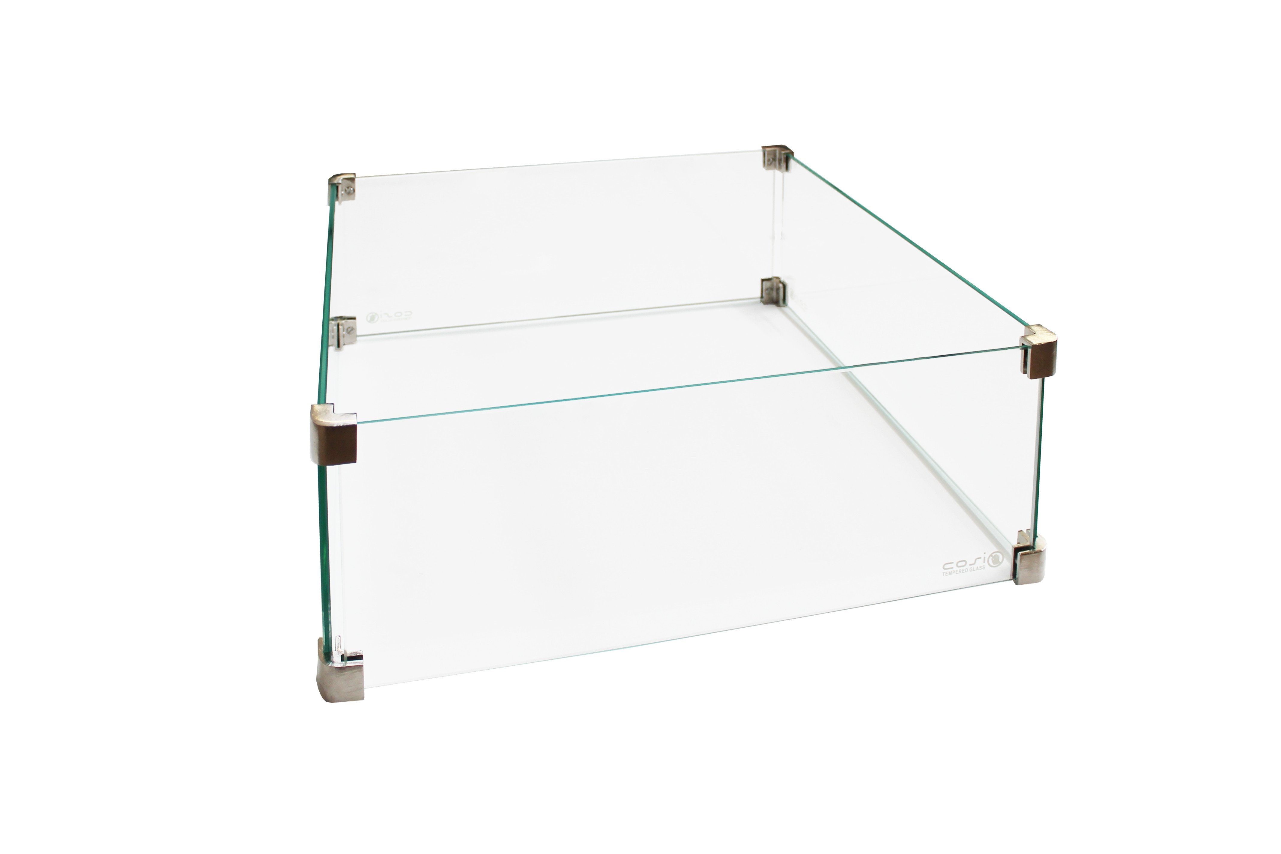 Cosi Feuerglas Set Quadratisch L