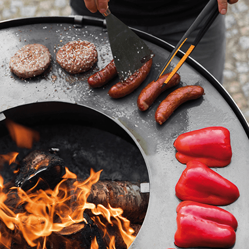 CookKing Grillplatte mit 4 Griffen