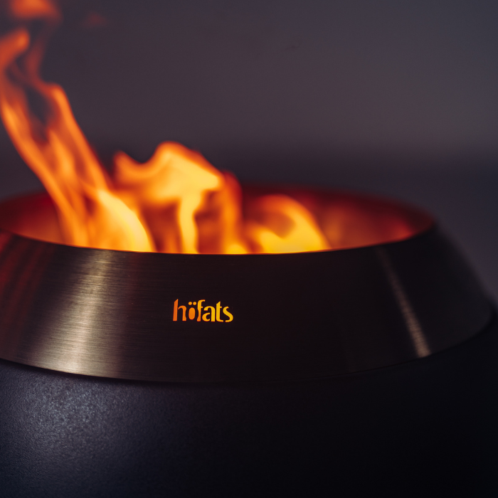 Höfats MOON 45 Rauchfreier Feuerkorb Niedrig