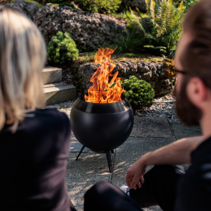 Höfats MOON 45 Rauchfreier Feuerkorb Niedrig