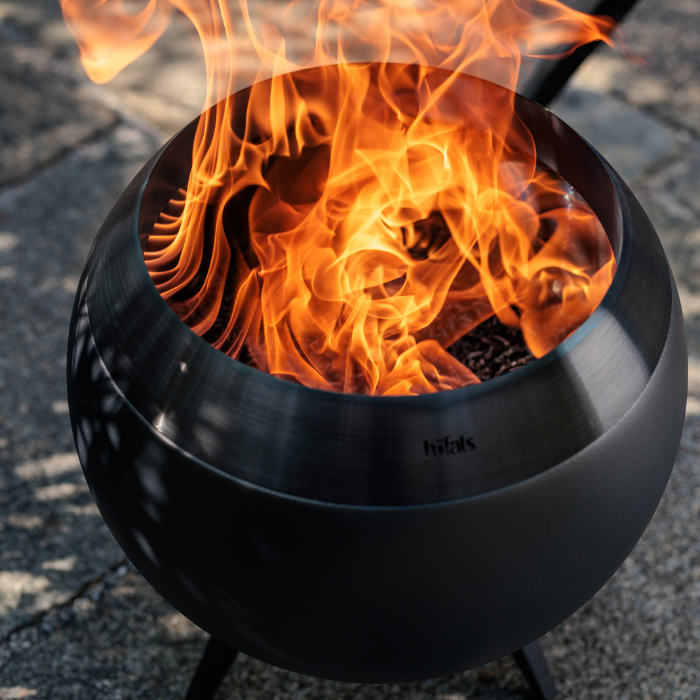 Höfats MOON 45 Rauchfreier Feuerkorb Niedrig
