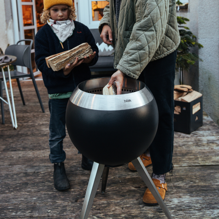 Höfats MOON 45 Rauchfreie Feuerkorb Hoch
