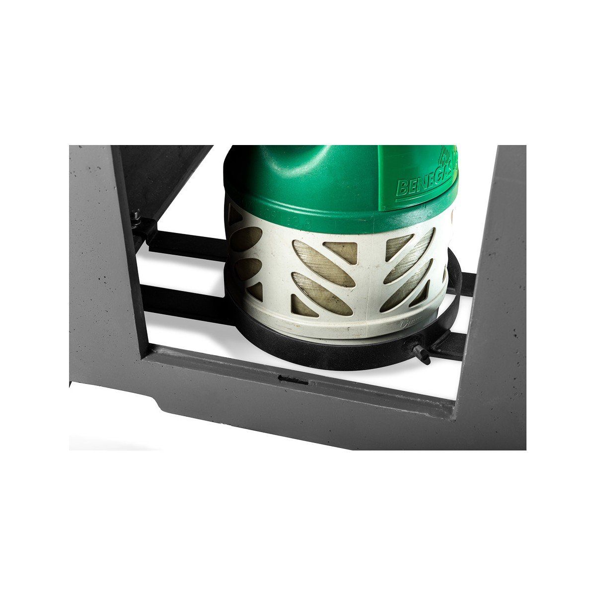 Happy C. Feuertisch Quadratisch Schwarz L&D 