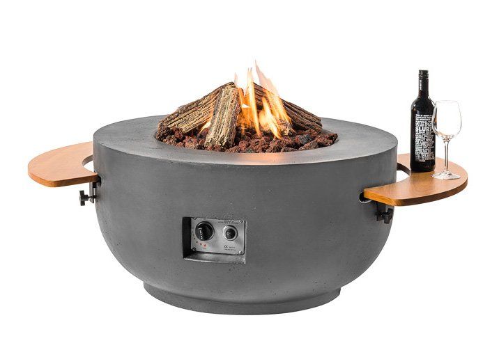 Happy Cocooning Feuertisch Bowl Anthrazit 