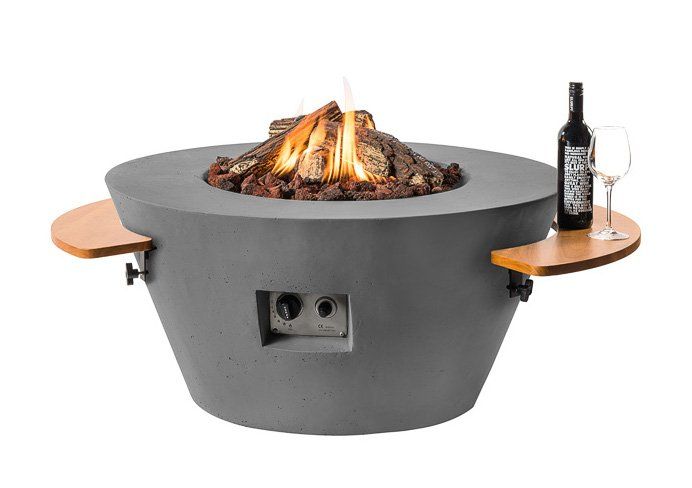 Happy Cocooning Feuertisch Cone Anthrazit 