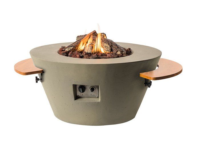 Happy Cocooning Feuertisch Cone Taupe