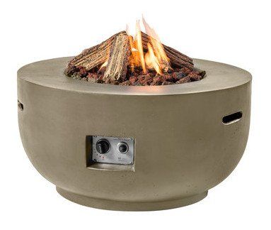 Happy Cocooning Feuertisch Bowl Taupe 