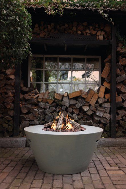 Happy Cocooning Feuertisch Cone Anthrazit 